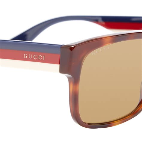 pictures of the blue gucci stripe|gucci stripe sunglasses.